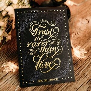 The Bookish Box Brutal Birthright Series Art Print